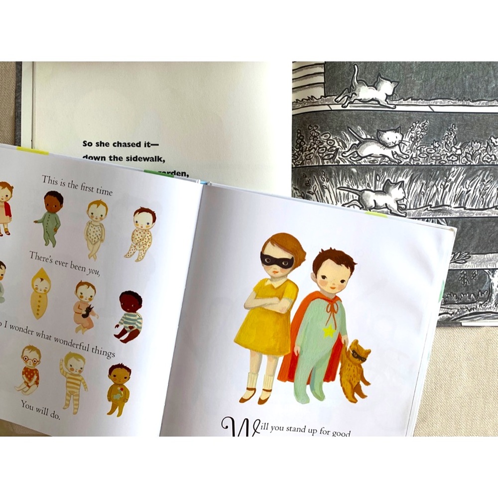 2 Books - kids/toddler/baby - Hardback - Used